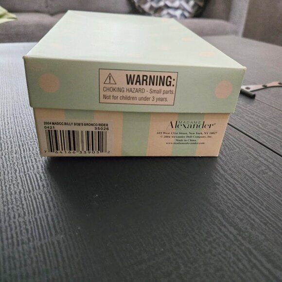 Madame Alexander “BILLY BOBS BRONCO RIDER” 2004 MADCC Fort Worth #33905 LE - Picture 4 of 10